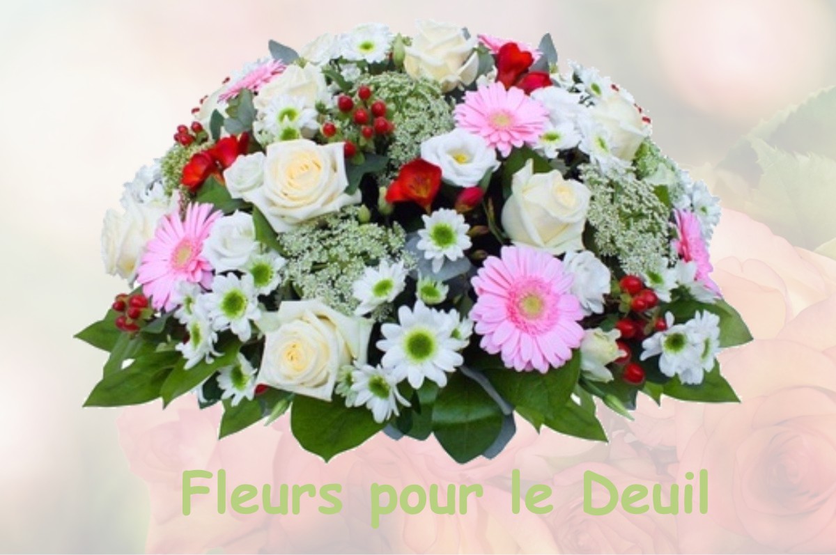 fleurs deuil CHALAINES